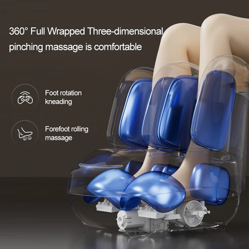 Electric Foot and Calf Massager with Heat and Compression