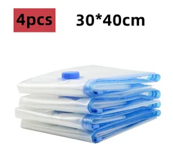 Space-Saving Vacuum Storage Bags for Clothes, Bedding, and Closet Organization (4PC 30X40CM)