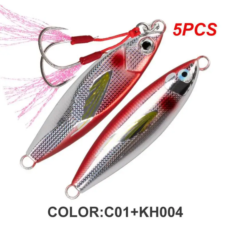 

Приманка для рыбной ловли, 5 шт., 30 г, 40 г, 60 г, 80 г