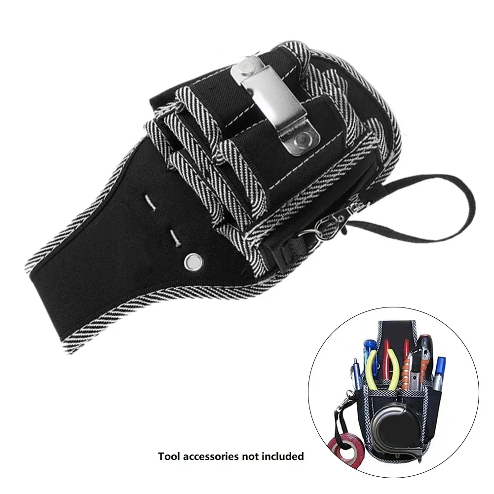 9 In 1 Nylon Fabric Tool Belt Screwdriver Holder Tool Bag Pocket Pouch Bag Strong Edge Electrician Waist Pocket Pouch Bag small tool pouch