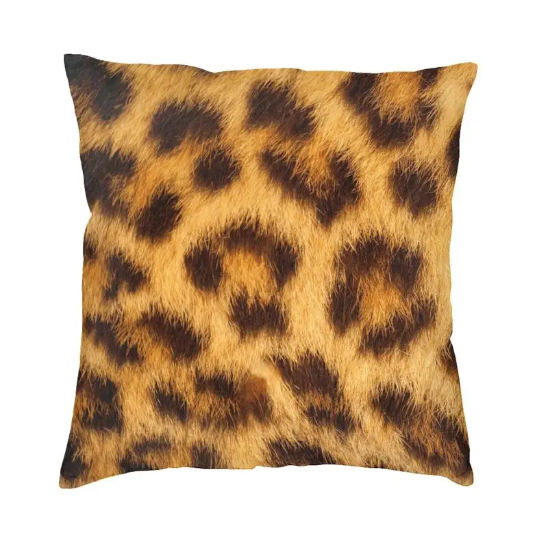 

Luxury Leopard Wild Animal Skin Pattern 3D Print Throw Pillow Case Decoration Spot Cushion Cover Pillow Cover For Sofa Cover