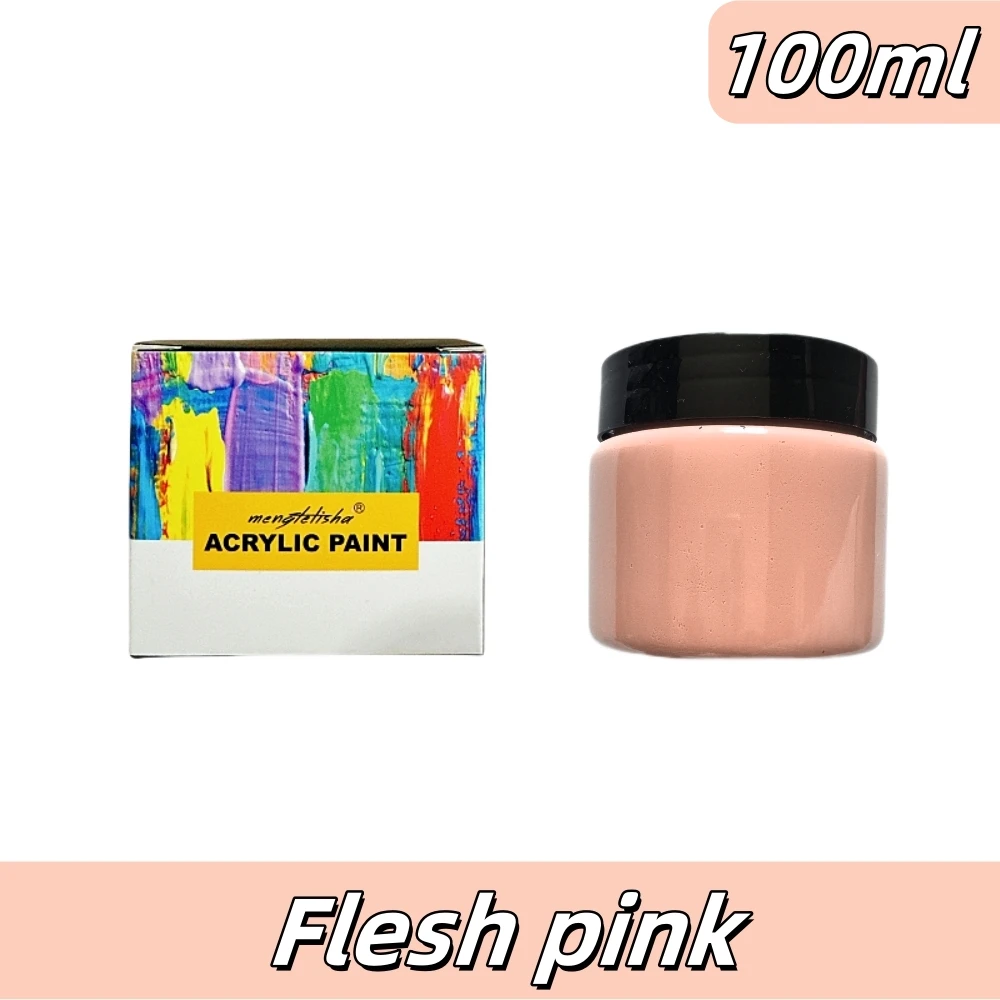 Professional Grade Waterproof Acrylic Paint for Artistic and Handicraft Creations