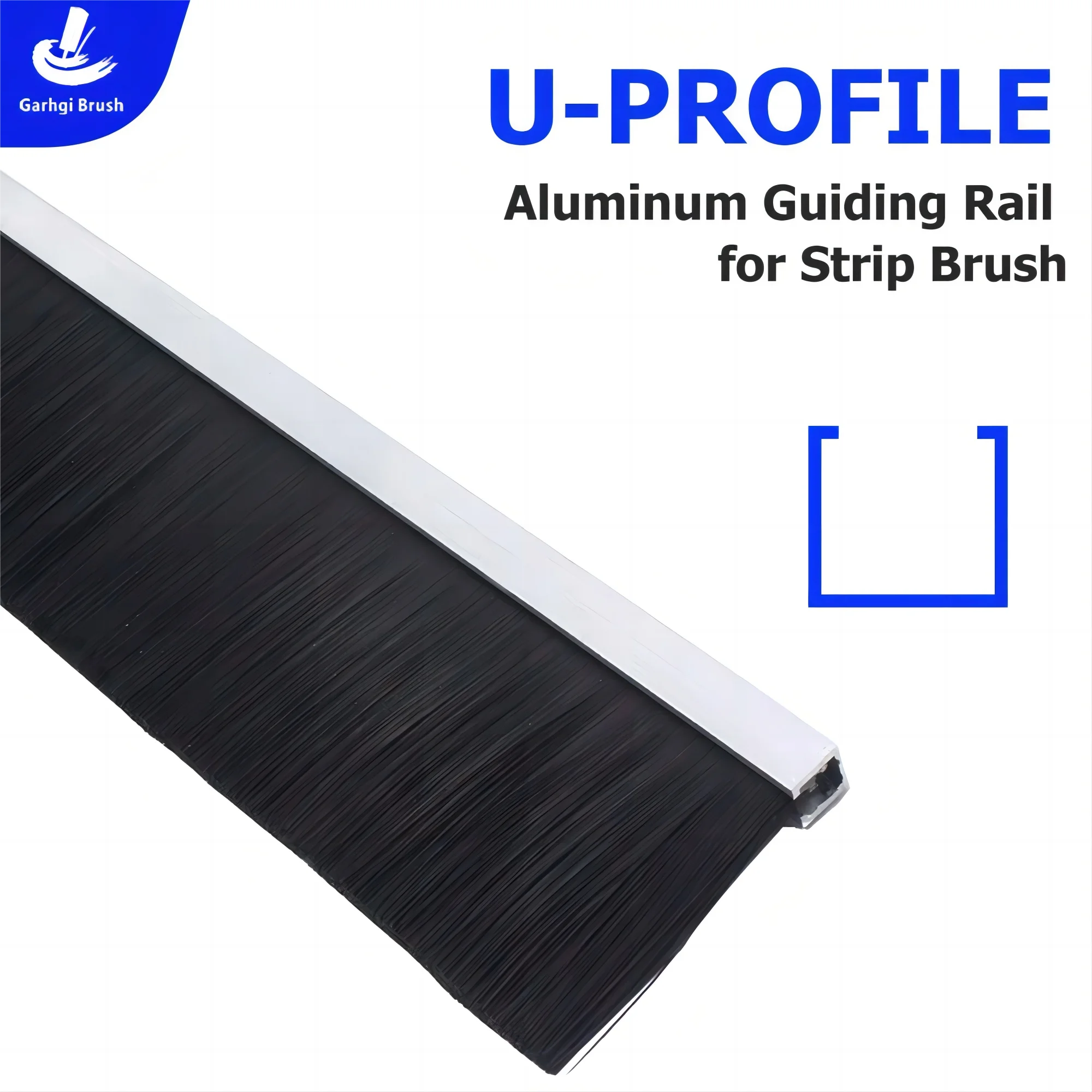 Versatile Weatherproof Sealing Brush for Doors and Windows – Dust and Insect Barrier