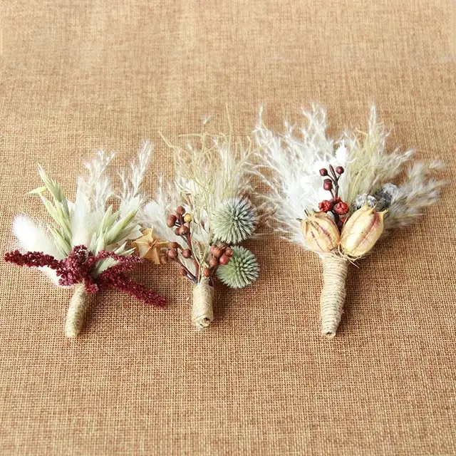 Wedding Corsage Mini Bouquets Creative Dried Flowers: A Versatile Delight for All Occasions