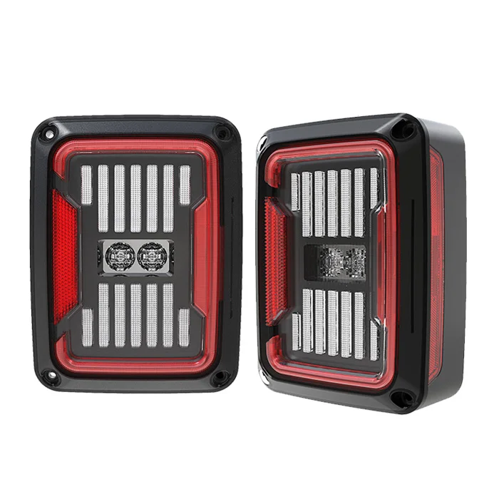 

For Jeep Wrangler JK 2007-2017 LED Stop Tail Lights Brake Reverse Lamps