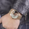 Custom Made Universal Watches for Men Pattern Silver Watch Men Wrist Original Photo Fashion Quartz Wristwatches Gift Pet Son Cat 6