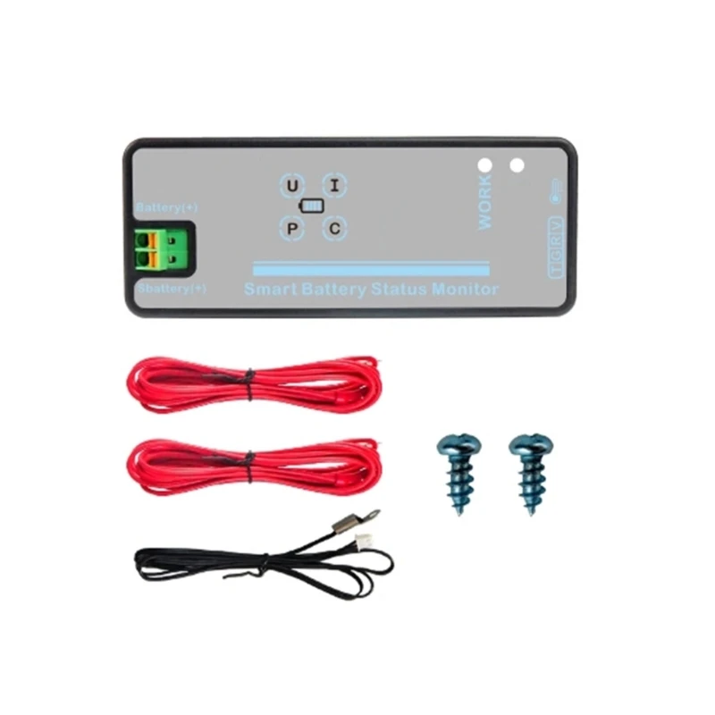 

150A/300A/500A Power Current Energy Tester Ammeter DC8-100V Multimeter with Shunt Coulometer