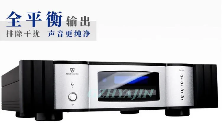 

Winner TY-1CD HI-end CD HiFi CD player SACD WAV HDCD player Fully balanced output 20Hz-20khz 110V/220V ES9028Q2M DAC chip