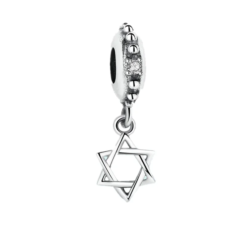 DIY Charm Jewelry Passport Travel Double Love Crown Pendant Piano Violin Beads Fit Original 925 Sterling Silver Bracelet 3