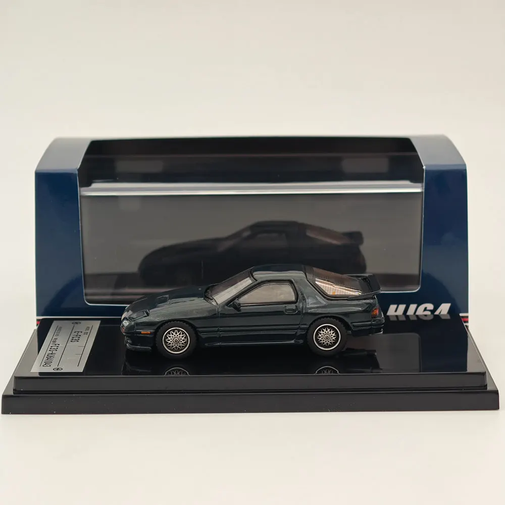 

Hobby Japan 1:64 RX-7 (FC3S) Infini Shade Green HJ641043FGR Diecast Models Car Collection Auto Toys Gift