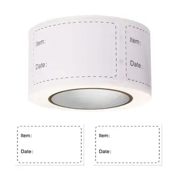 Waterproof Freezer Self Labels 1