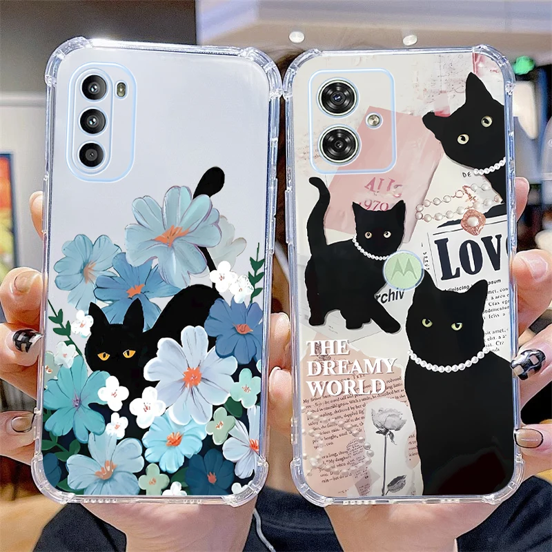 Chilled Feline Clear Phone Case - Transparent Protective Cover