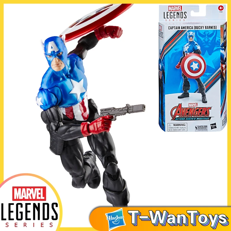 

New In Stock Hasbro Marvel Legends Series Captain America (Bucky Barnes) 6-Inch (15Cm) Collectible Action Figure Genuine