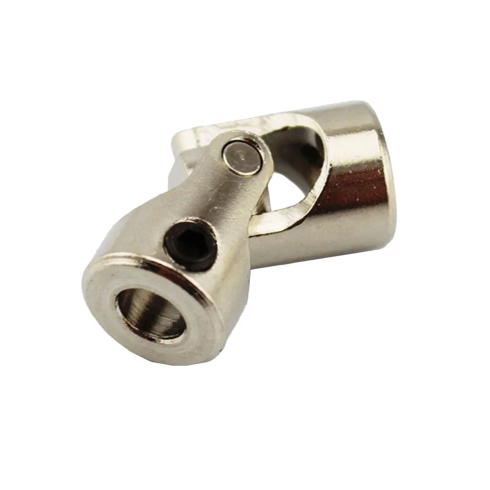 Boat Car Shaft Coupler 2Sets 8mm Metal Cardan Joint 8 X 8 Mm Rustproof Motor Connector Gimbal Couplings Steering Shaft aluminium flexible coupler,connection joint