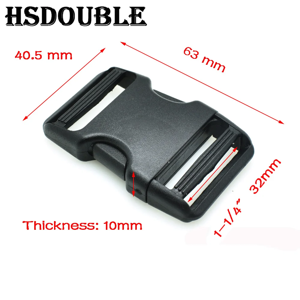 1 Stück 20mm 25mm 32mm 38mm Seitenschnellverschluss Doppelt Verstellbare Gurte Taktische Rucksackgurte Gurtband Taschenzubehör – Detail 4