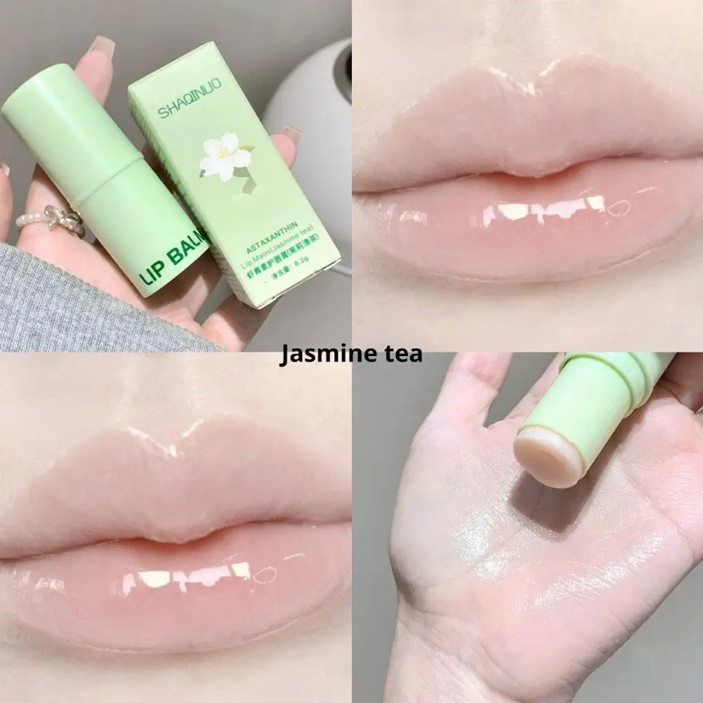 بلسم الشفاه أستازانتين يغذي عميقًا للشفاه، مرطب يد...