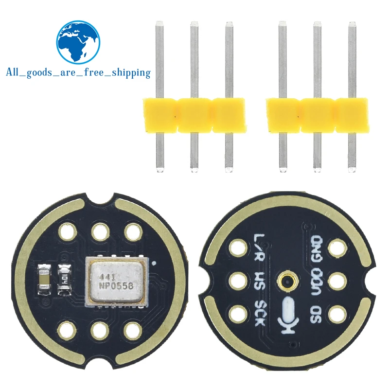 6 PZ INMP441 modulo microfono omnidirezionale MEMS alta precisione I2S