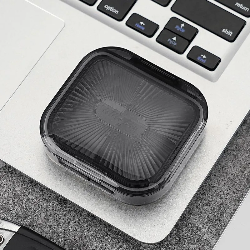 Weekly Portable Medicine Organizer with Moisture-Proof Sealed Design and Exquisite Packaging