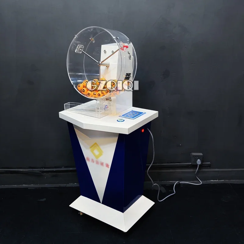Lottery machine for pingpong ball lotto game