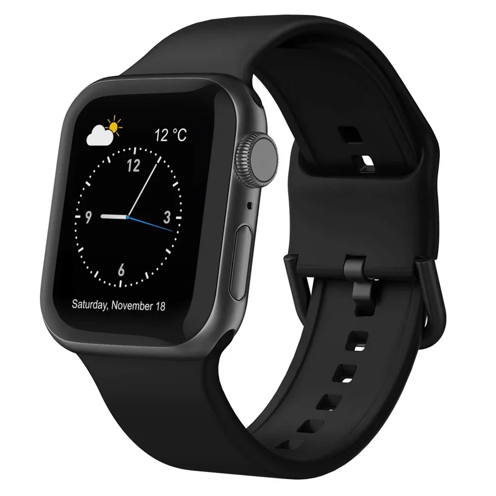 ตัวเลือกสินค้า สายซิลิโคนสปอร์ตสำหรับ Apple Watch หลายขนาด