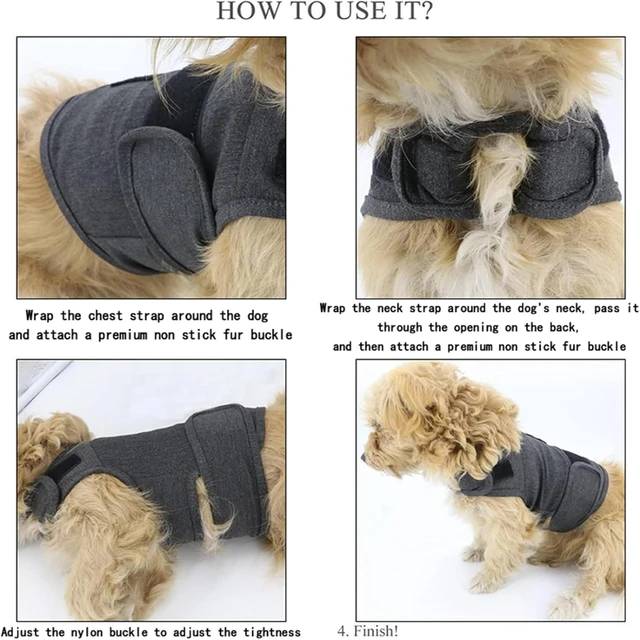 Adjustable Anti-Anxiety Calming Vest for Dogs – Soft & Comfortable 5
