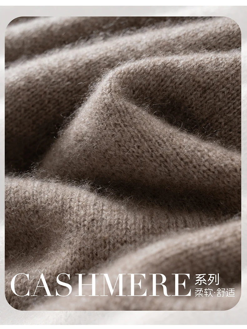 Neuer 100 % Kaschmir Fair Isle verdickter Vintage-Jacquard-Schal einfarbig Winteratmosphäre gestrickter Halswärmer – Detail 10