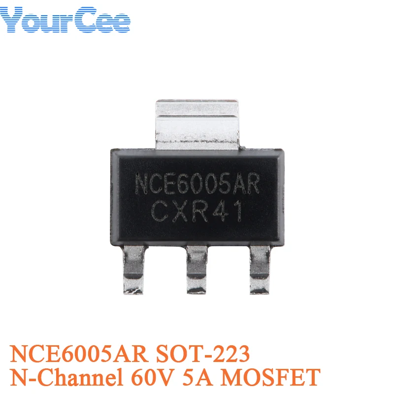 Lot De 10 Transistors MOSFET NCV8402ASTT1G - N-Channel 42V 2A - SOT-223 - Neuf