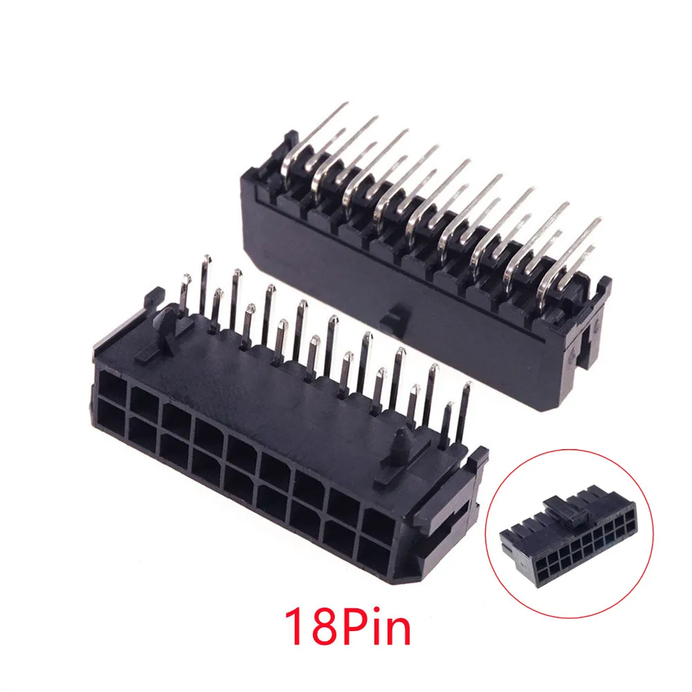 10/100Pcs 3.0mm Wafer Micro-Fit 3.0 Connector PCB Male Header