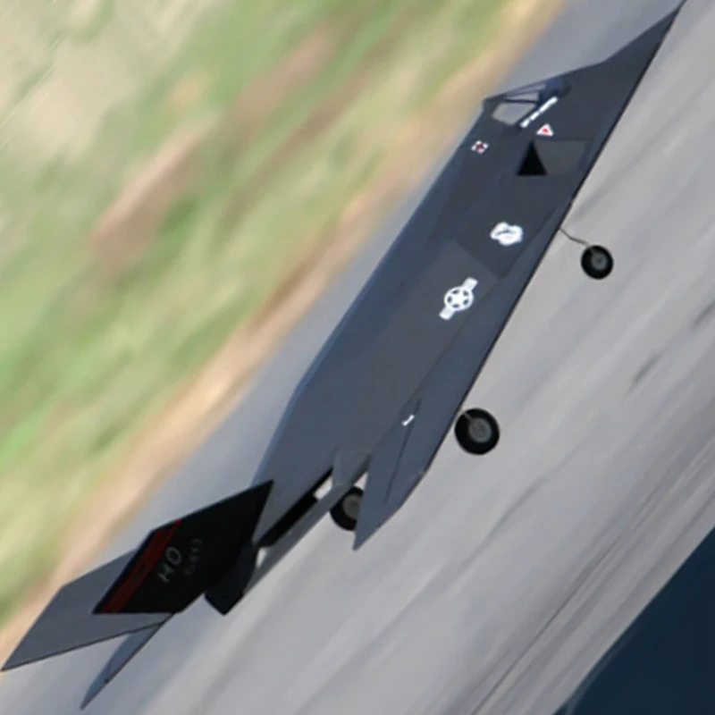 F-117 Nighthawk RCモデル 1000mm Lanxiang/LX/Sky Flight Hobby F117 64mm Nighthawk RTF RC