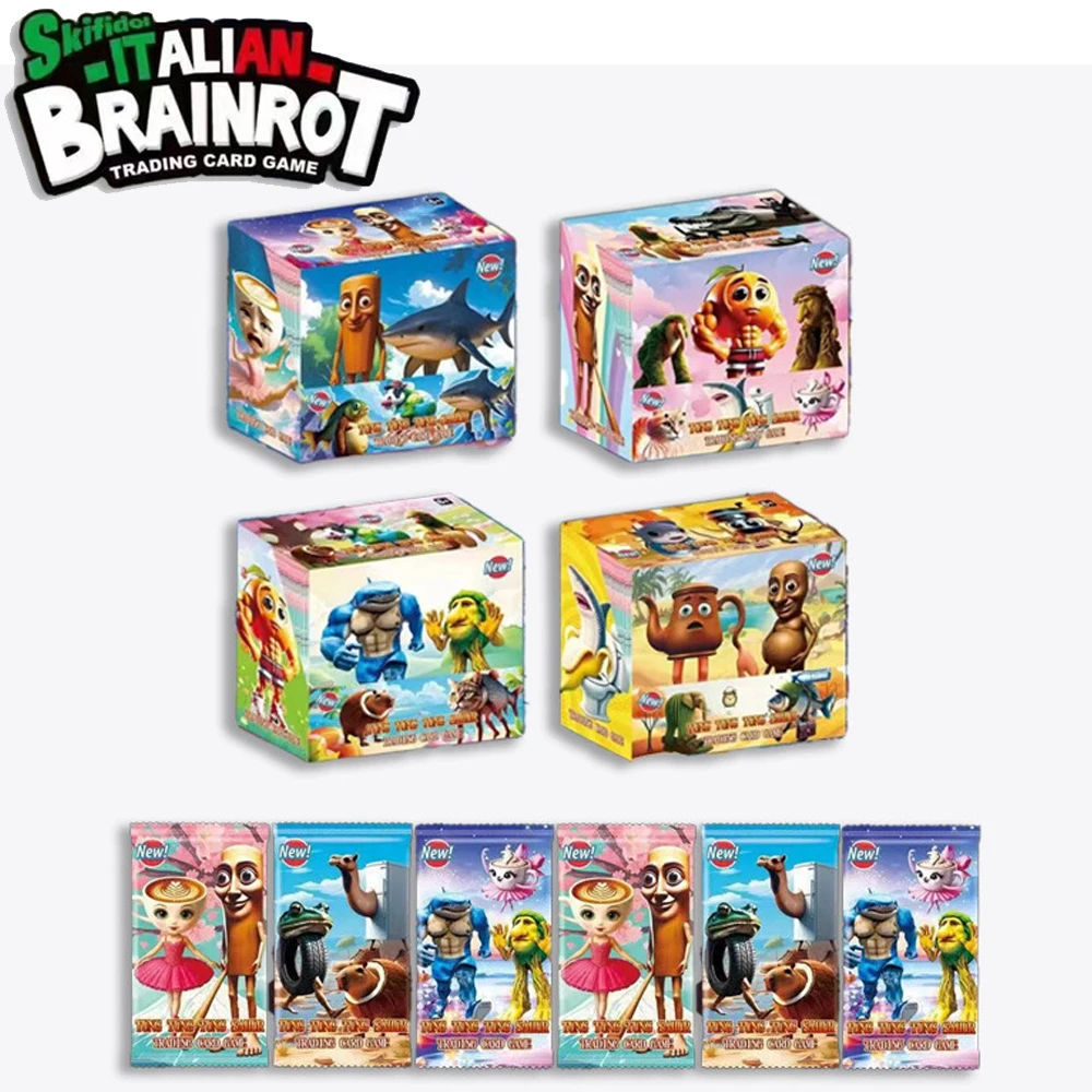 92PCS Italian Brainrot Cards, Brainrot Card Game For Card