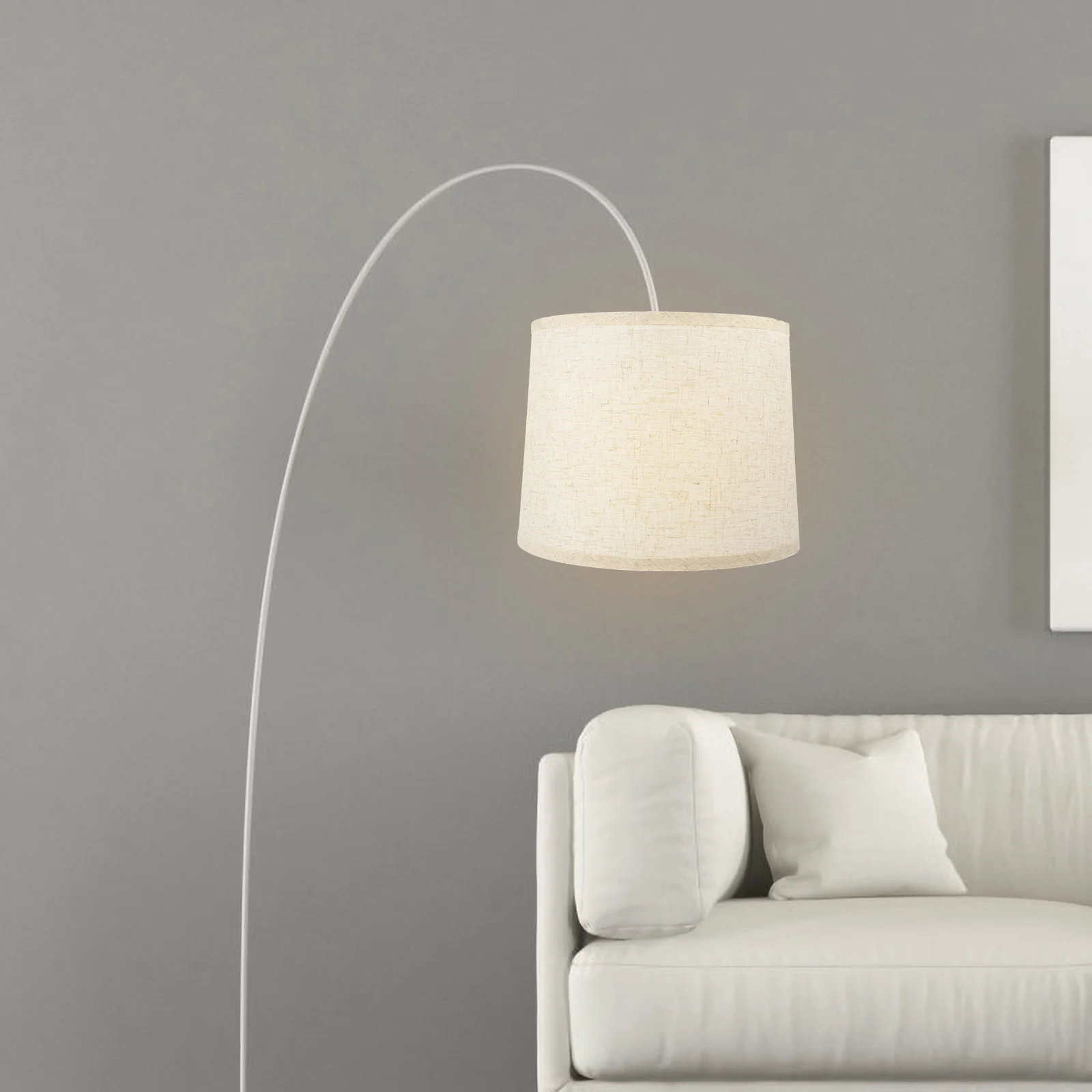 

Linen Fabric Lamp Shade Drum Lampshade Cover Chandelier Lamp Shades Light Cover Bedroom Lamp Shade Floor Table Lamp