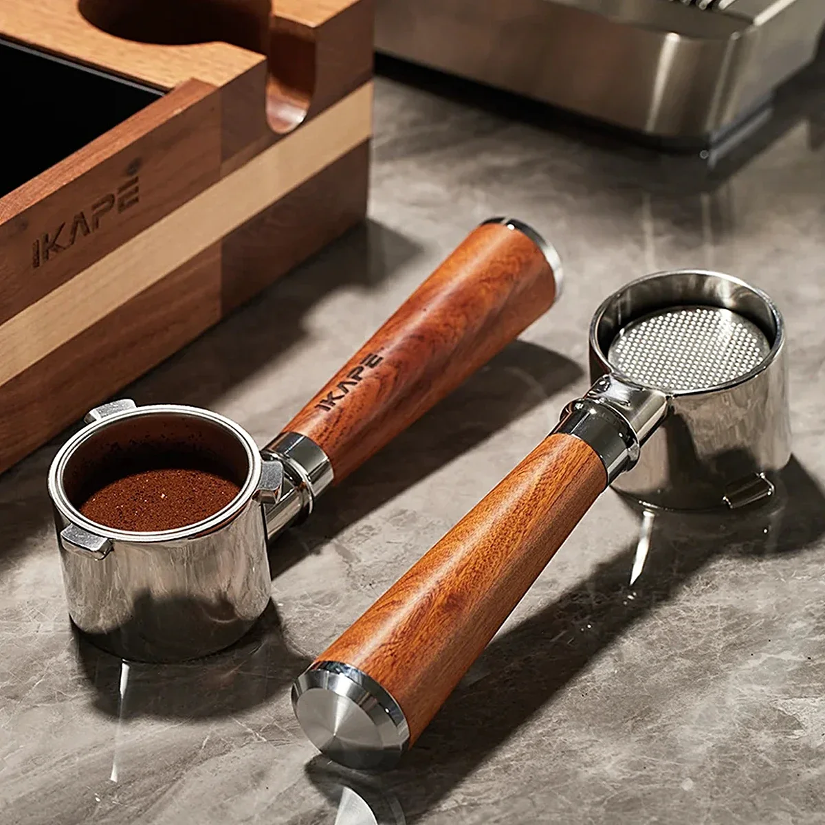 فلتر القهوة بدون قاع من IKAPE لـ Delonghi/Barsetto...