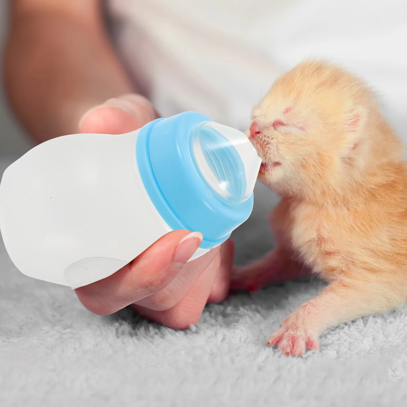 

Nursing Bottle 180ML Kitten Nursing Bottle Professional Feeding Bottle Feeder Bottle for Cat Puppy Kitten ( )