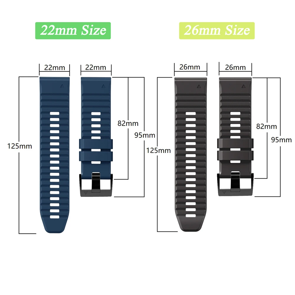 Garmin Fenix 6X 6 6S Pro 7X 7 Easyfit  Fenix 5 5X 5s Plus MARQ 2 ø  22 26mm Ǹ ð  Ʈ