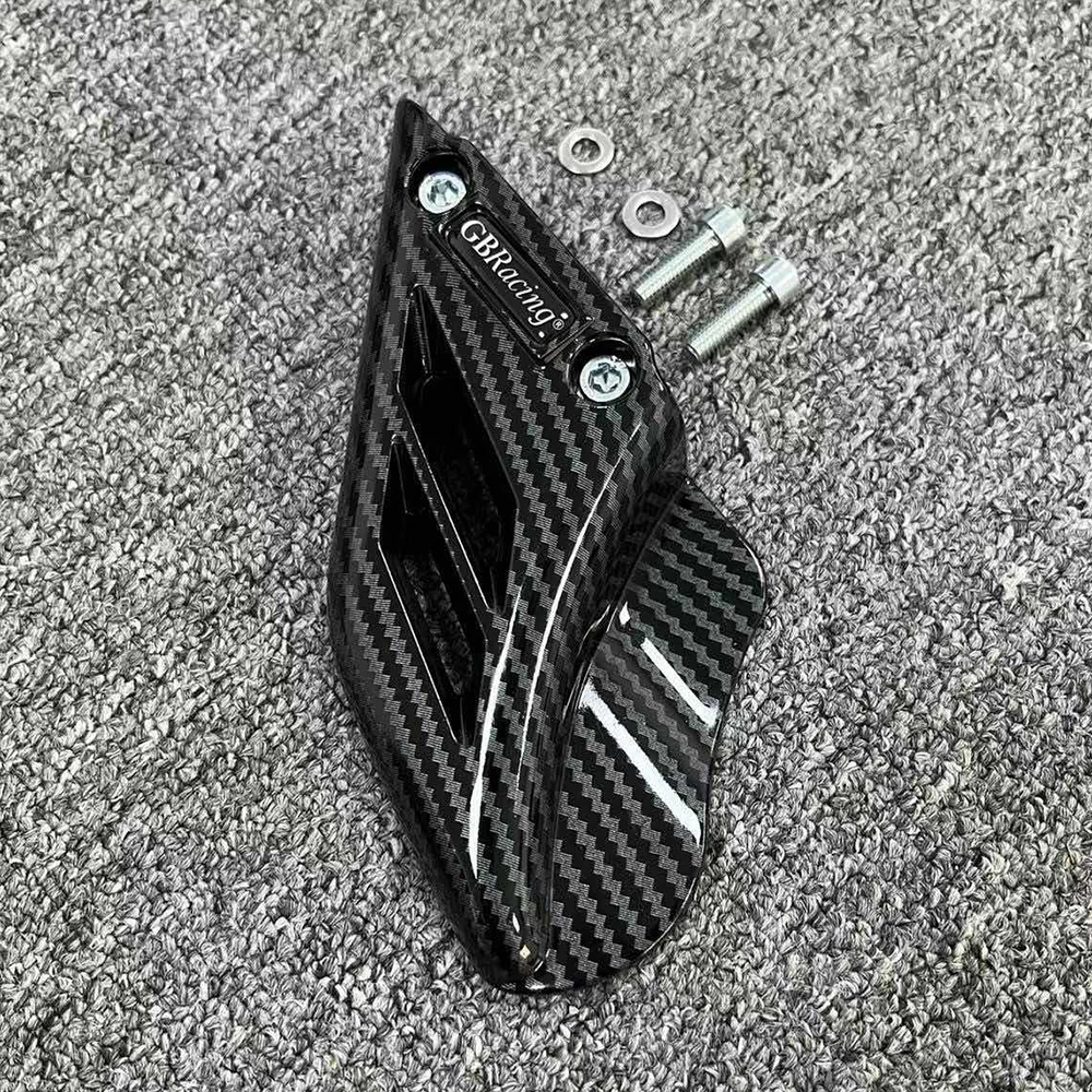 Carbon Fiber Printing GB Racing Motorcycle Universal Lower Chain Guard motorcycle chain guard Suitable For All Series of Vehicle Models