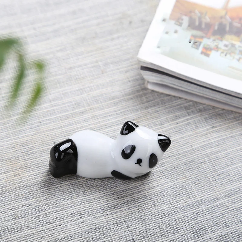 Ceramic Chopsticks Rest Cute Cartoon Panda Chopsticks Pillow Holder Rack  Tableware Care Kitchen Gadget Table Accessories - AliExpress