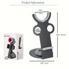 1pc Hair Dryer Holder For Dyson Ultrasonic Hair Dryer Magnetic Bracket Holder Aluminum Alloy Bracket Bathroom Organizer 6
