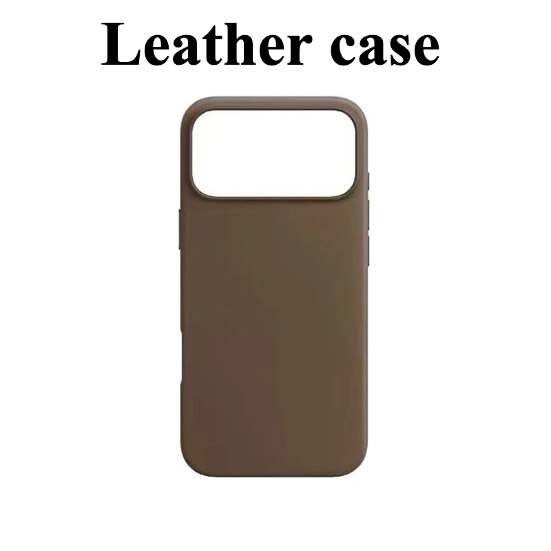 Premium Genuine Leather MagSafe Charging Case - Anti-Drop Cover