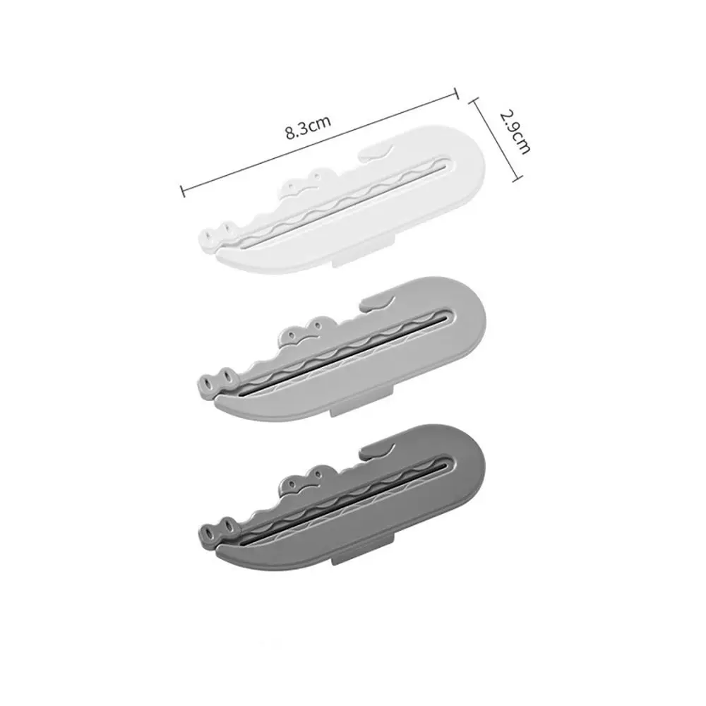 Reduce Waste Toothpaste Tube Squeezer Durable Easy Carry Dispenser Toothpaste Clip ABS Compact Shape Squeeze Tool Kitchen 6
