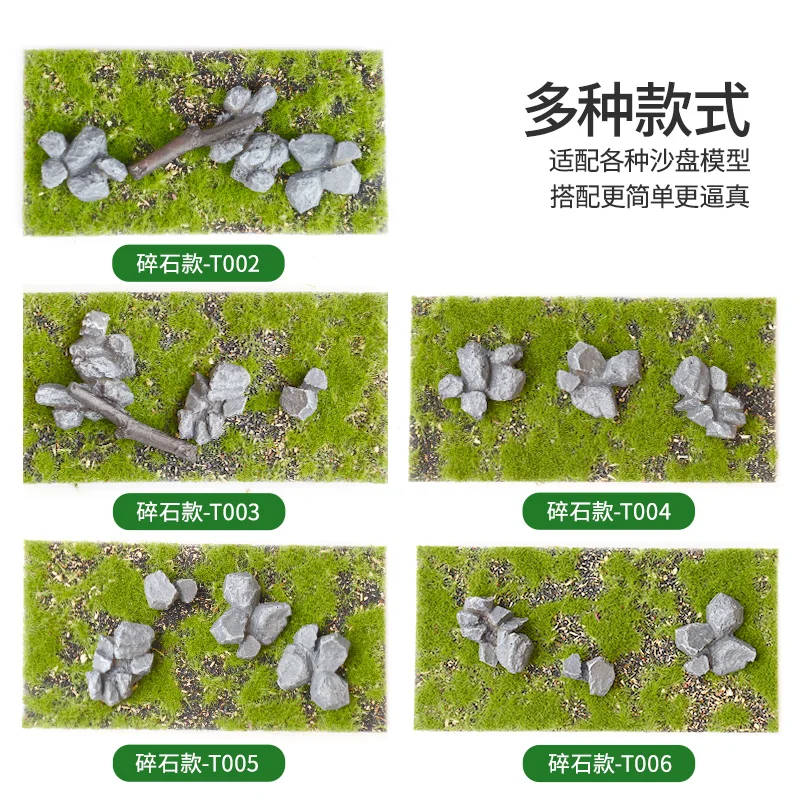 1pc Artificial Grass Turf Miniature Terrain Landform Mountain Moss Lichen Vegetation Landscape Garden Decoration Diorama Scenery 5