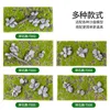 1pc Artificial Grass Turf Miniature Terrain Landform Mountain Moss Lichen Vegetation Landscape Garden Decoration Diorama Scenery 5