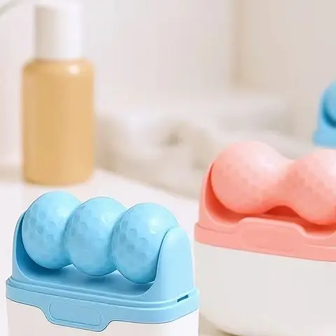 Dual-Function Ice Roller for Facial and Eye Pain Relief - Cold Massage for Skin Care and Makeup Enhancement