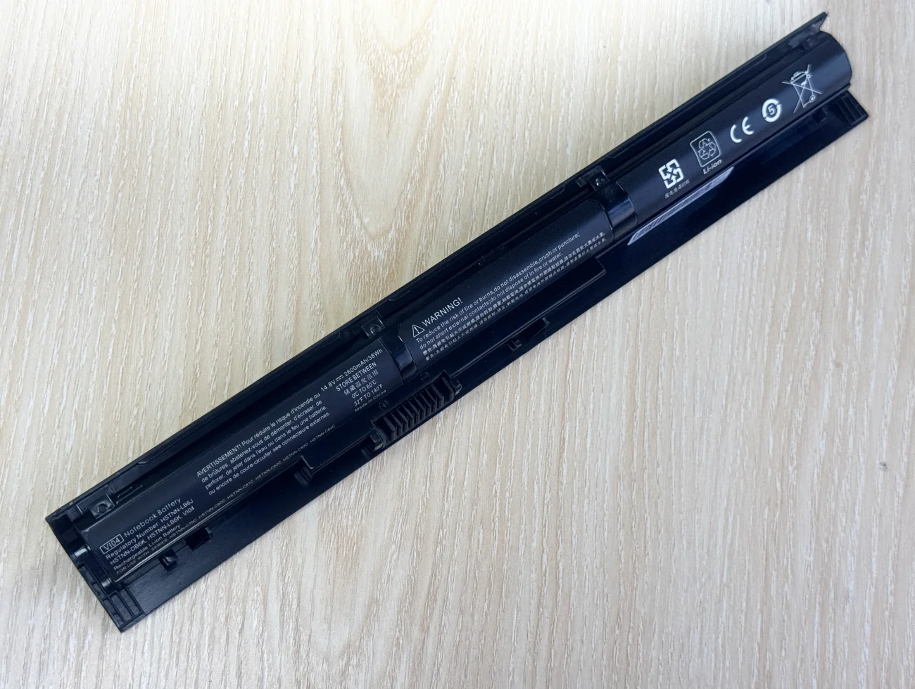 Replacement VI04 Battery For HP ProBook 450 G2/G3, 440 G2 Laptops - 14.8V 2600mAh