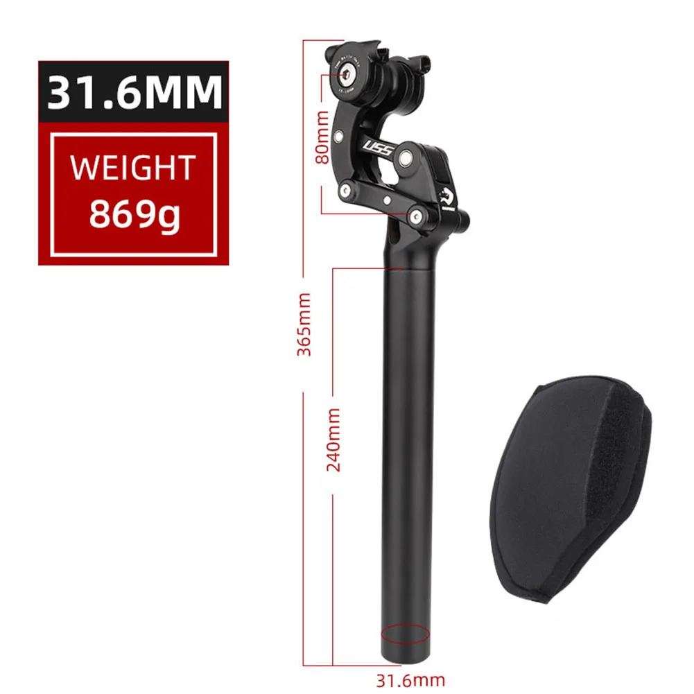 

Aluminum Alloy Suspension Mountain Bike Bicycle Seatpost Shock Absorber Post Shockstop 27.2mm 30.9mm 31.6mm MTB Bike Seat Tube
