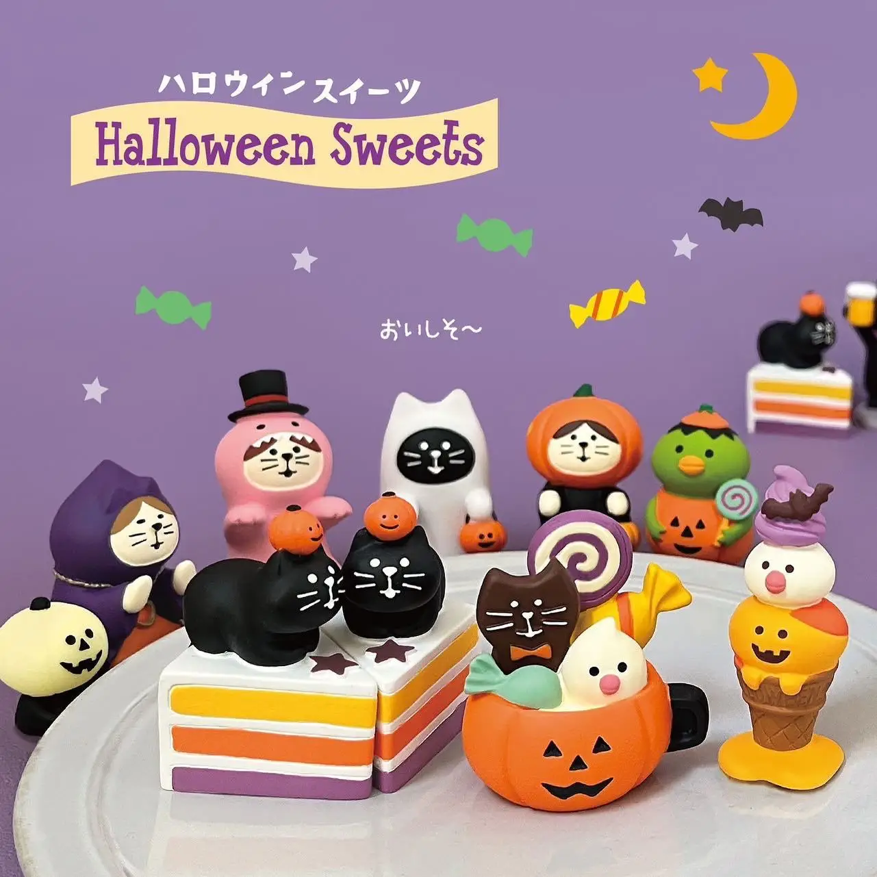 Zakka Halloween Series Japan Decoration Bookshelf Decoration
