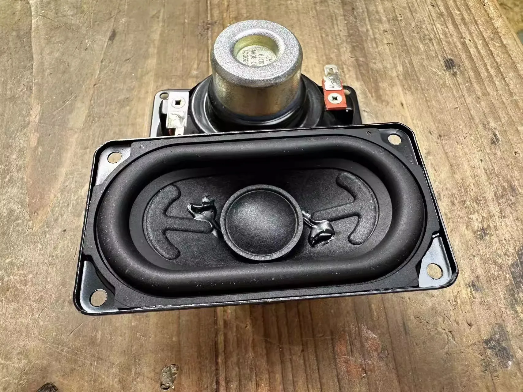 GHXAMP For Harman 90x48mm High-Power Rectangle Racetrack Speaker - Audiophile, Neodymium, Paper Cone, 4 Ohm 30 W 2PCS