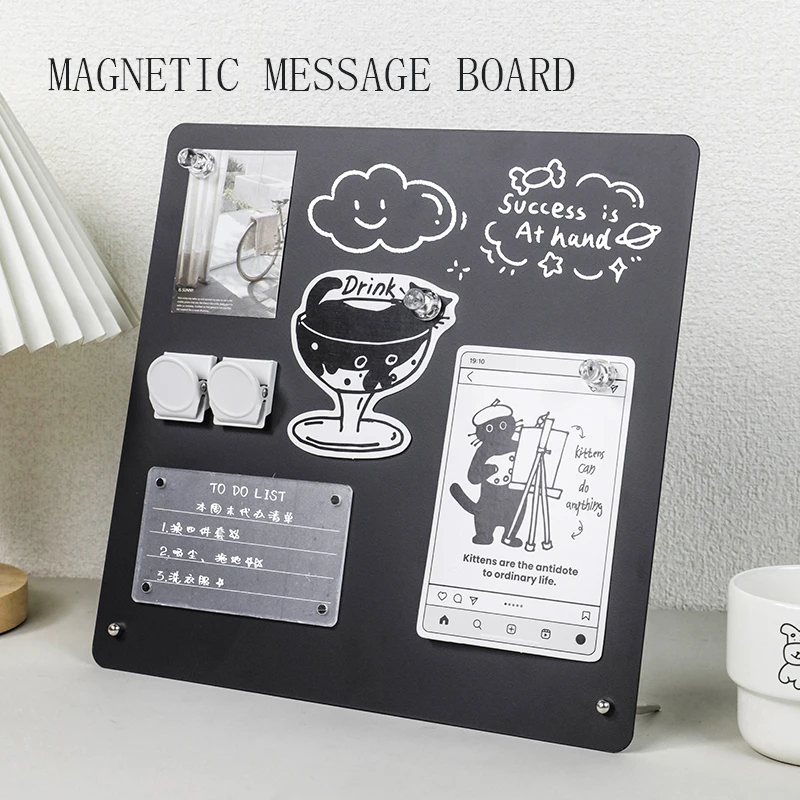 Multifunctional Blackboard Whiteboard for Office Display Message Drawing
