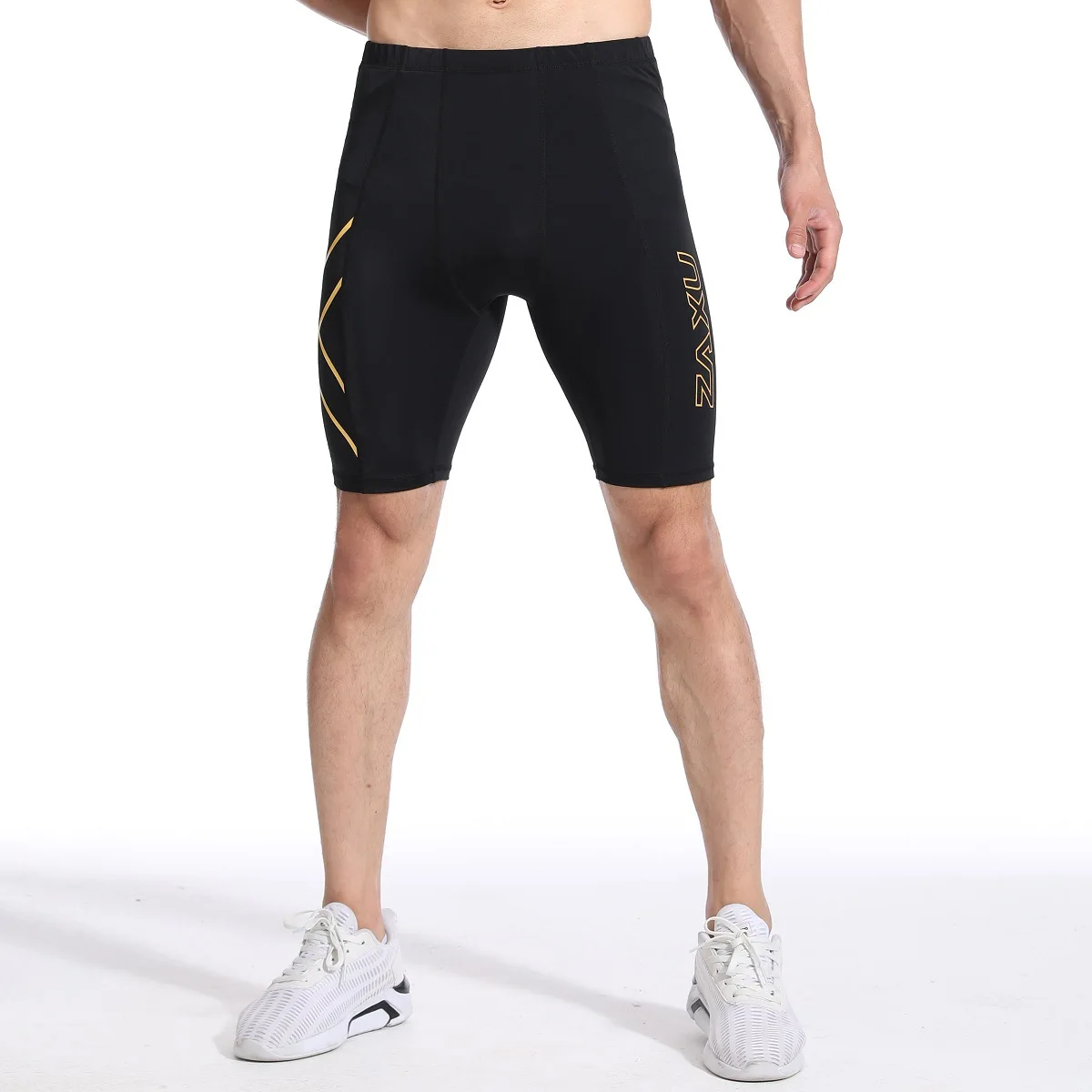 Compression Shorts Men Summer Sportswear Training Tights Gym Fitness Leggings Short Pants Sport Bottoms Running Shorts Men