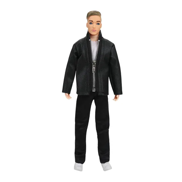 30cm Fashion Ken Doll Full Set 1/6 Multi Jonts Movable Boyfriend with Clothes Suit Children Dress Up Toys - C, Doll with Clothes
