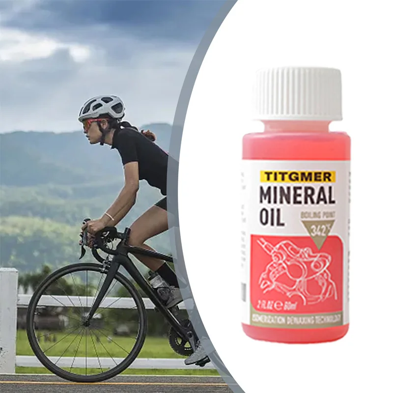 Bicycle Brake Mineral Oil System 60ml Fluid for Mountain Road Bikes 1/2/4/6/8/10/12PCS